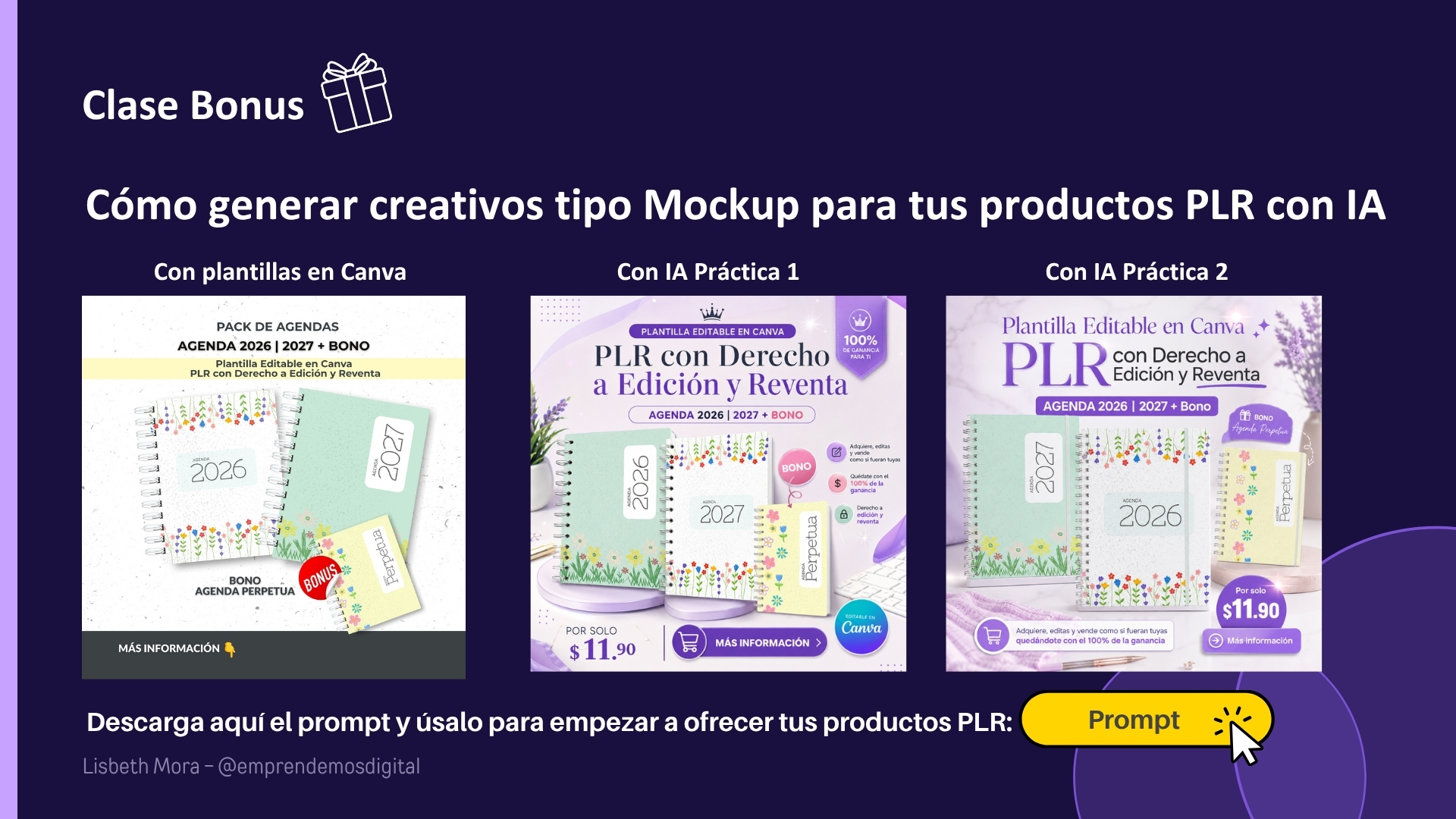 Clase bonus mockup PLR